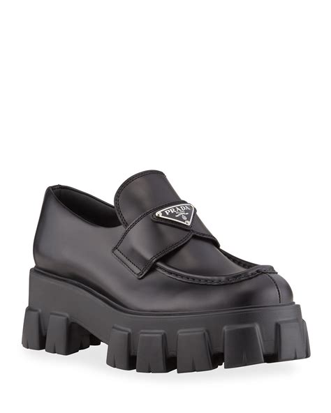 loafers like prada|prada platform loafers.